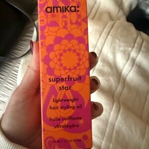 Amika Vibrant Orange and Pink Box